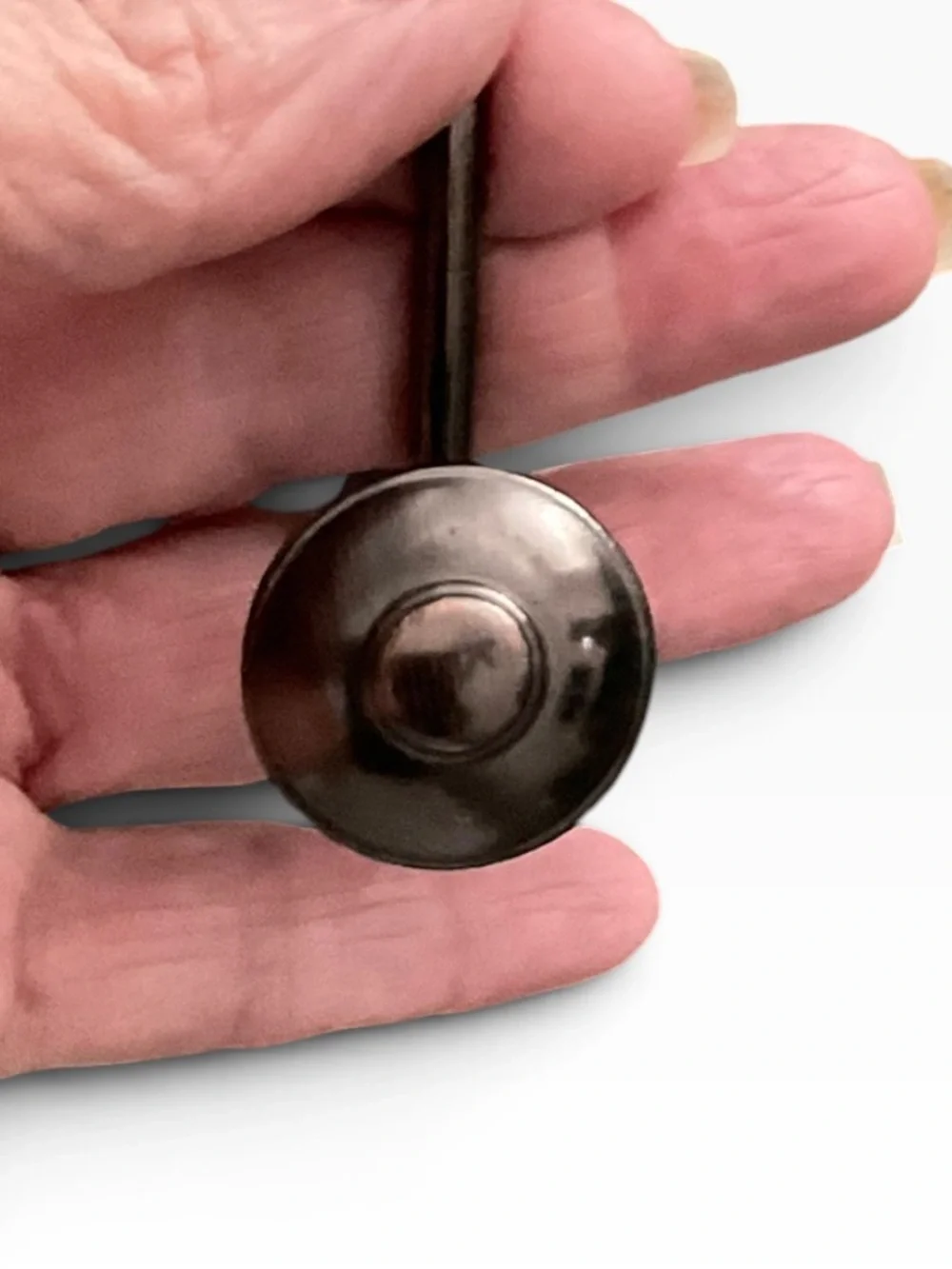 DECORATIVE Shower Curtain Hook/Ring Bronze Medallion (12)